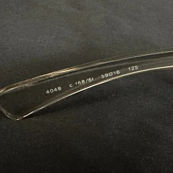 CHANEL Double CC Vintage Rare Silver Rimless Sunglasses - Picture 10 of 13